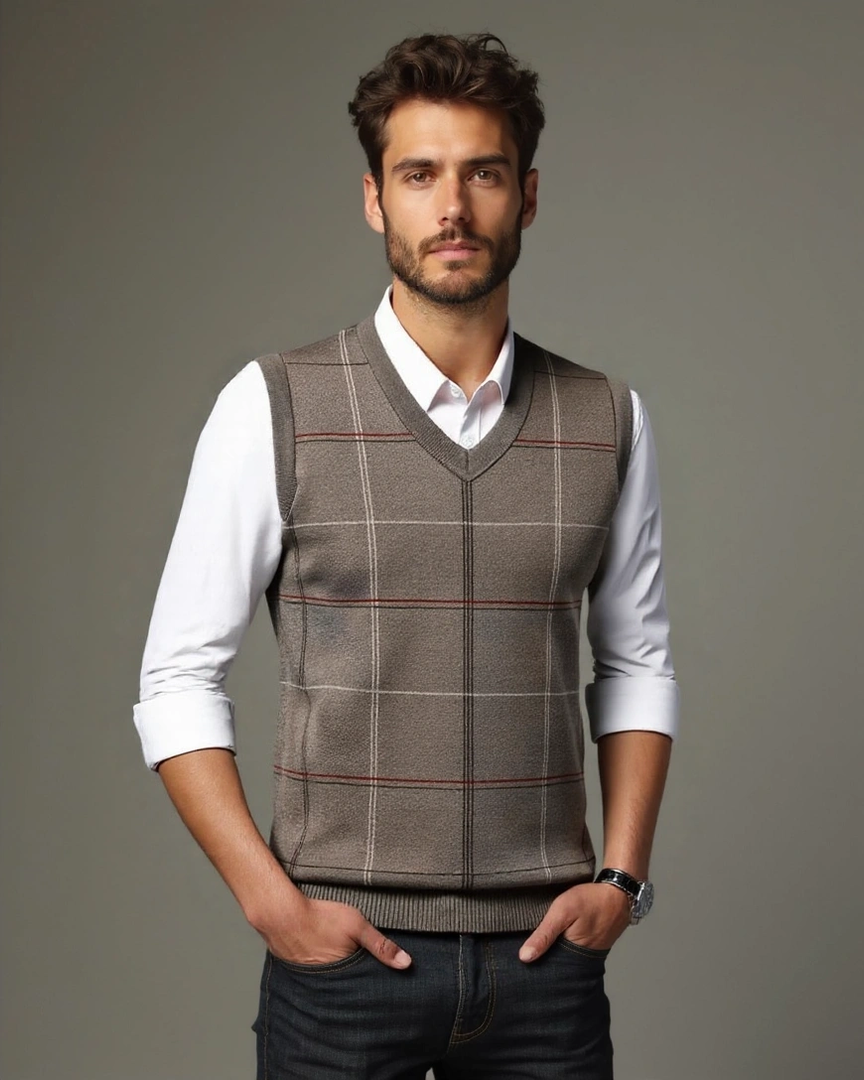Ruben™ | Rutig Vest