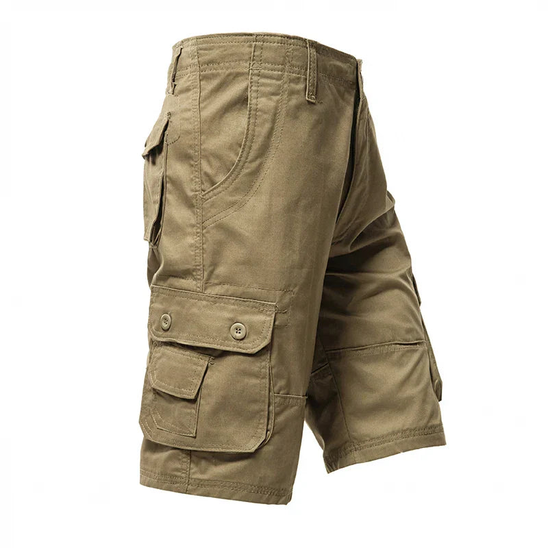 Afslappede Cargo Knæ Shorts