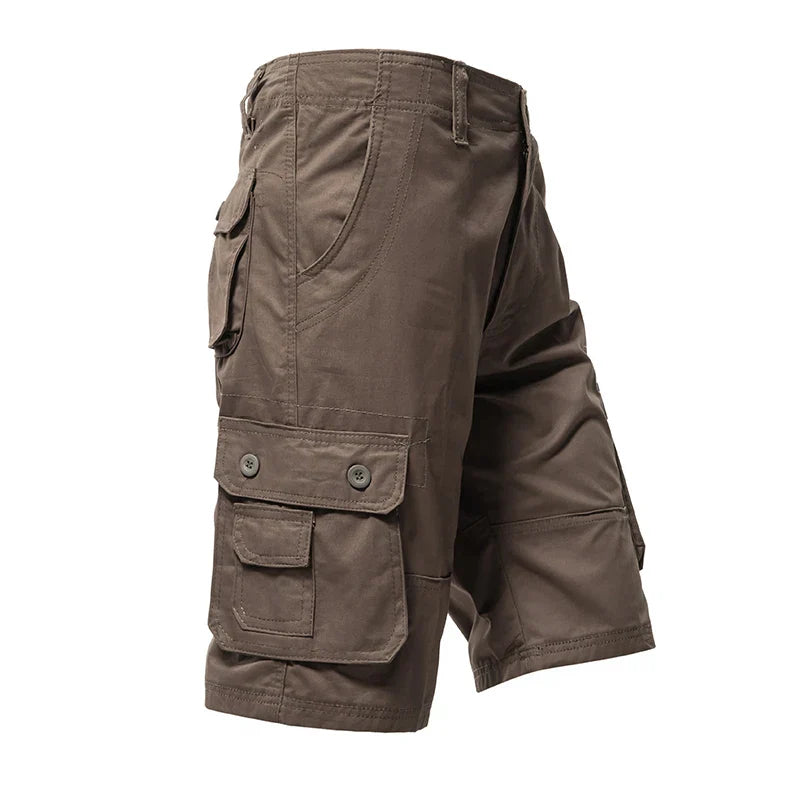 Afslappede Cargo Knæ Shorts