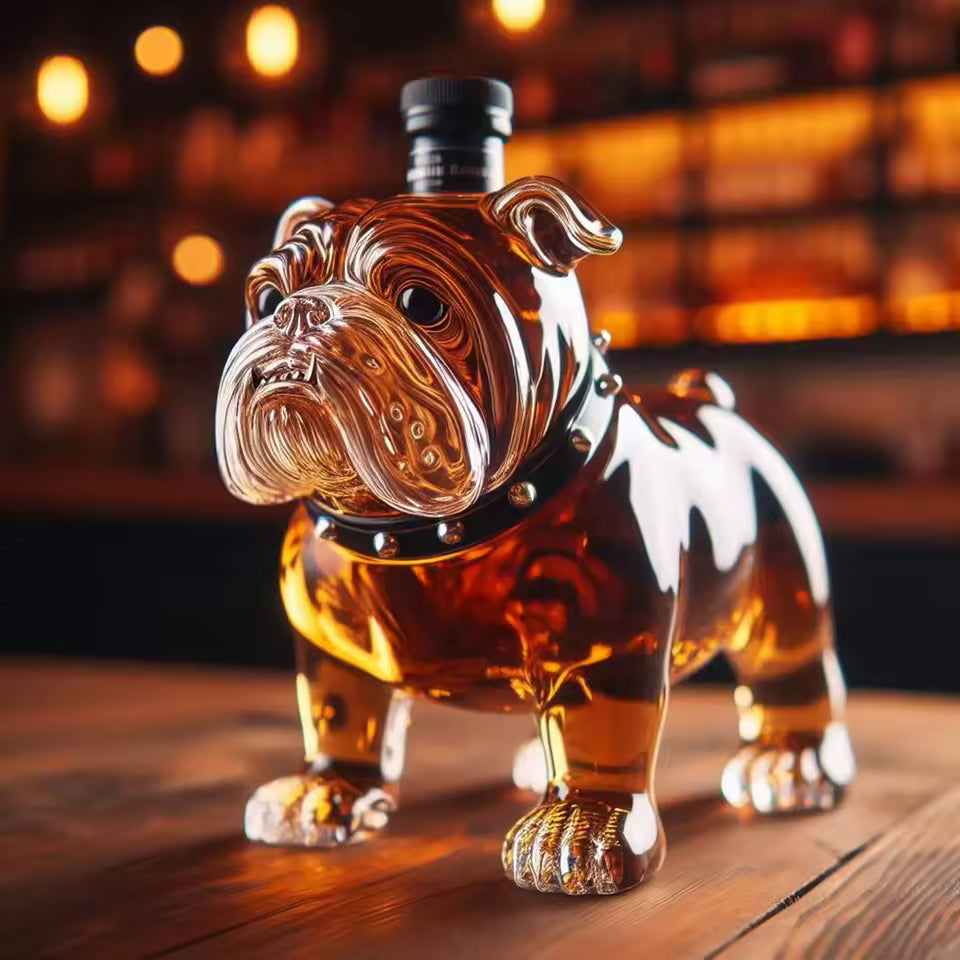 Bulldog Whisky Flaske