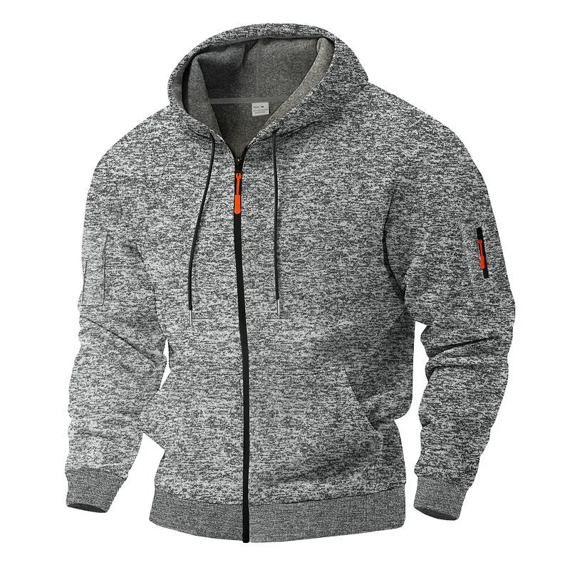 Stilfuld fleecejakke