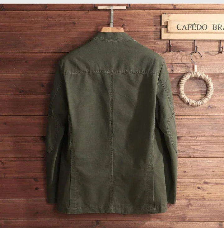 Italiensk bomuldsblazer 