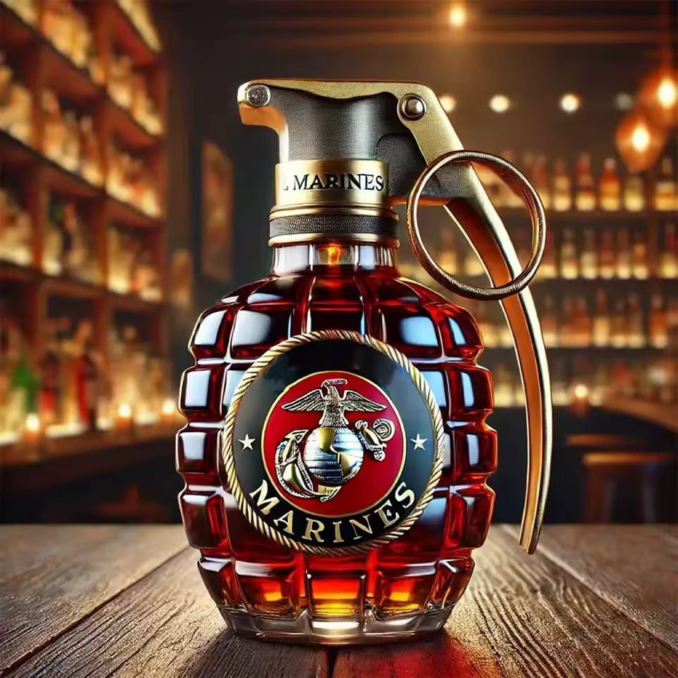 Granat Whisky Flaske