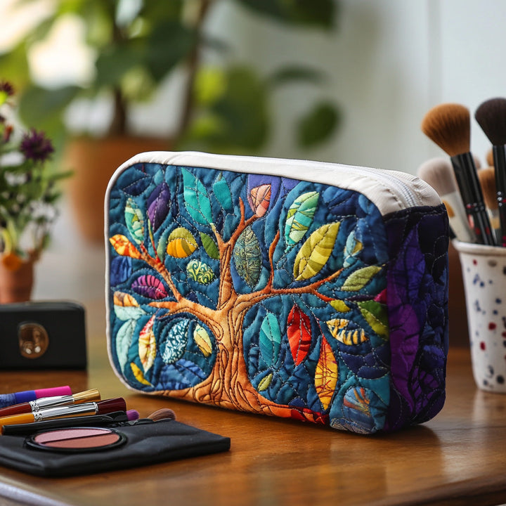 Makeuptaske "Blomstertræ"
