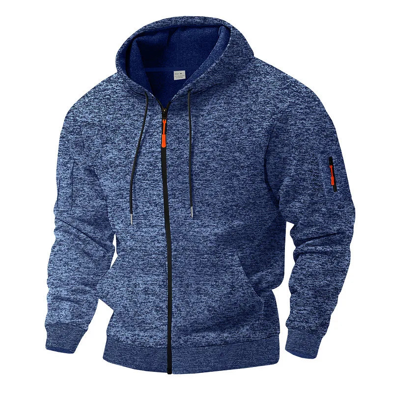 Stilfuld fleecejakke