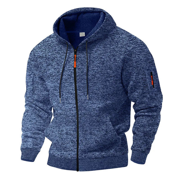 Stilfuld fleecejakke