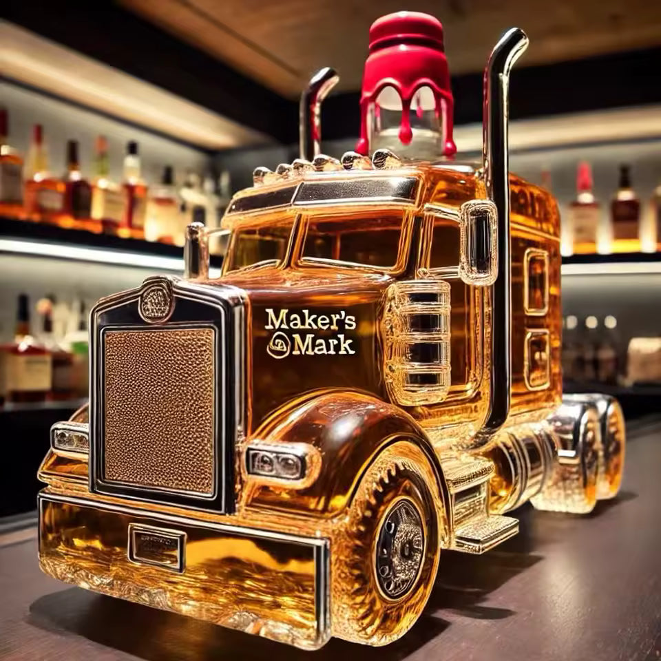 Whisky Flaske Lastbil