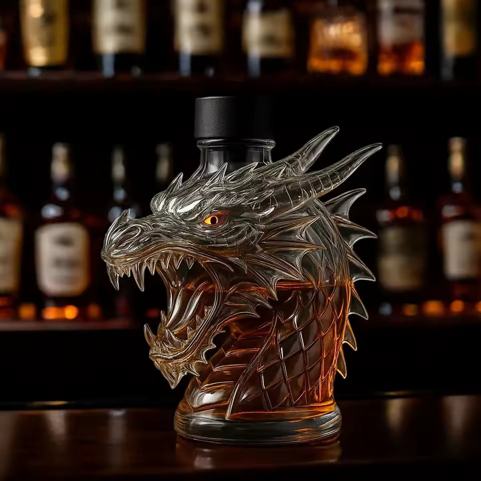 Draak Hoved Whisky Flaske