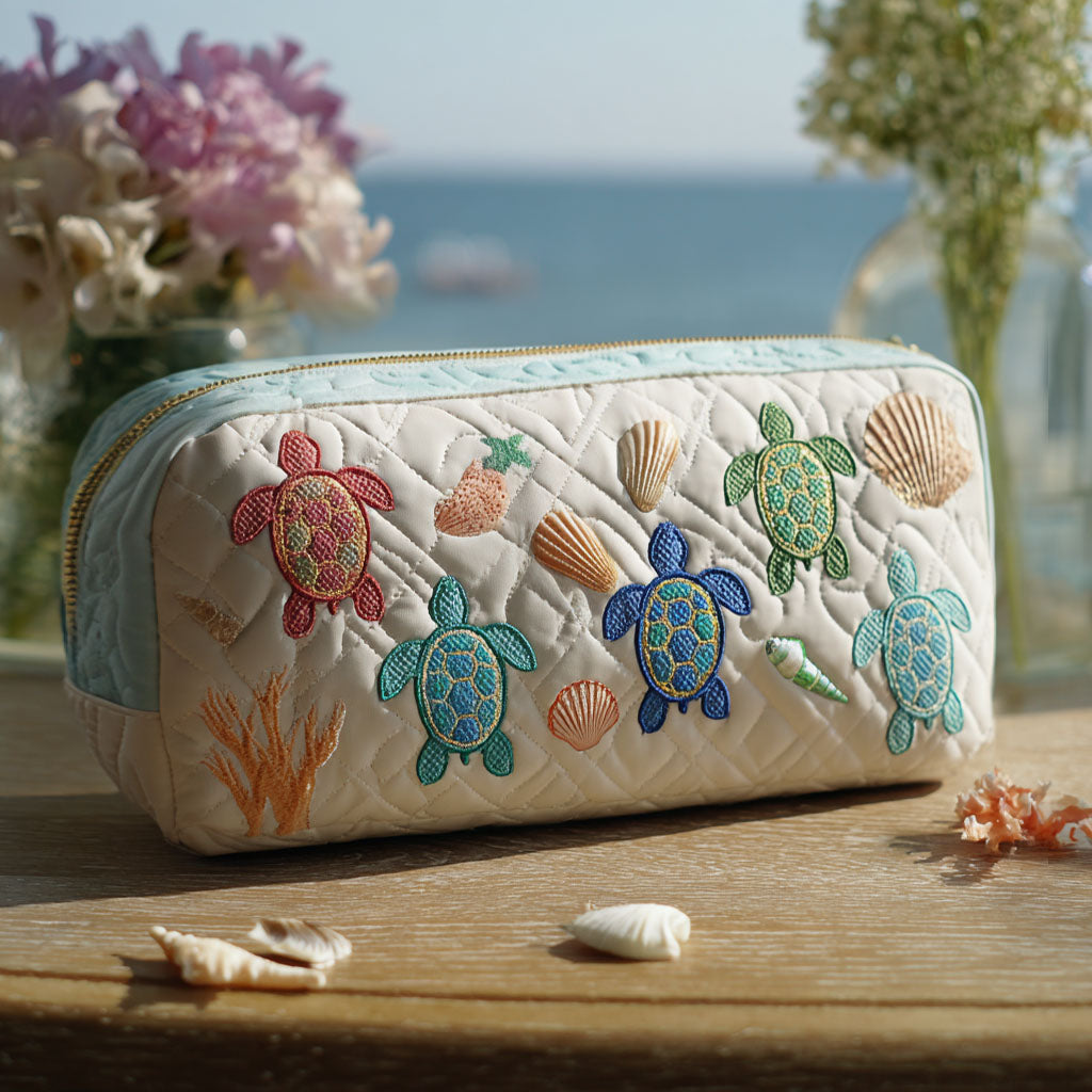 Makeuptaske "Havskildpadde"