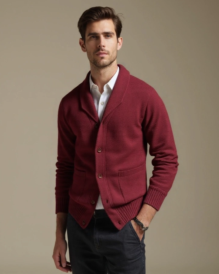 Sebastian™ | Strikket cardigan