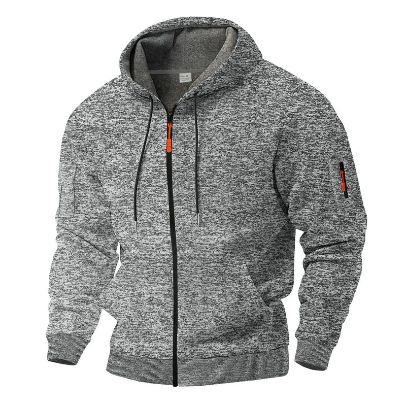 Stilfuld fleecejakke