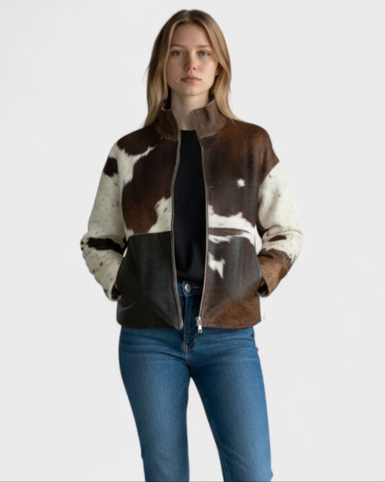 Selma | Stilfuld jakke med print