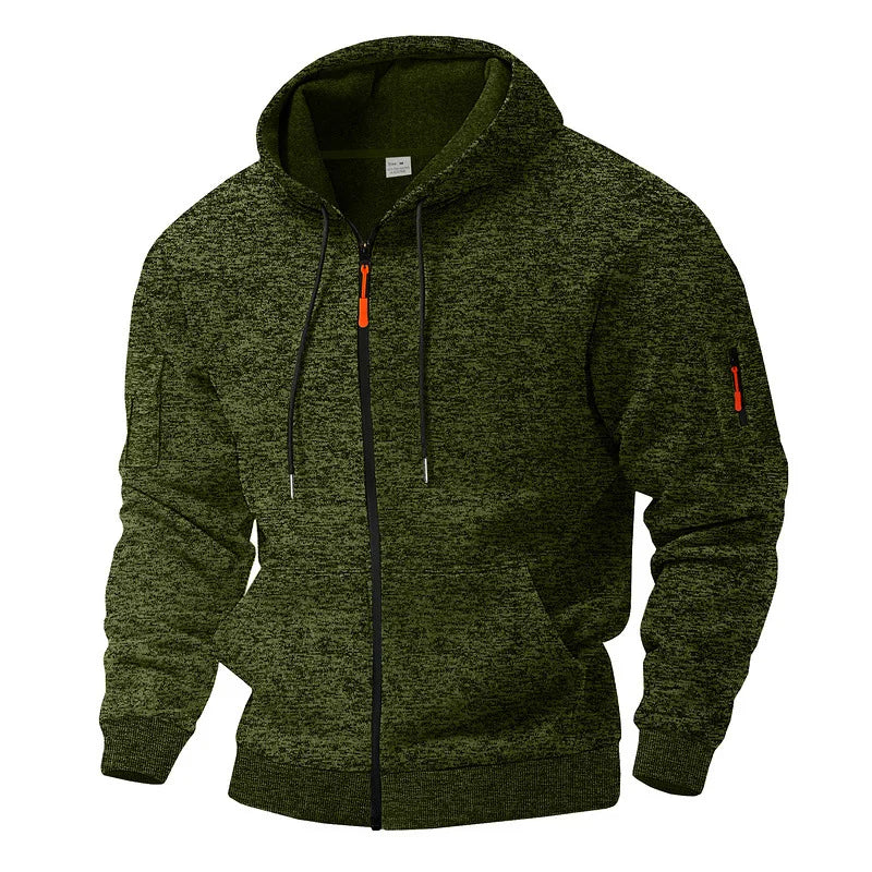 Stilfuld fleecejakke