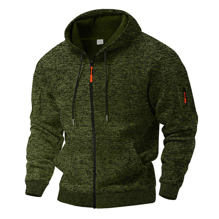 Stilfuld fleecejakke