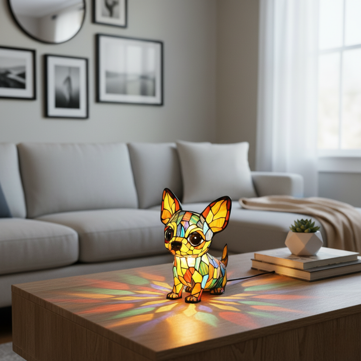 Siddende chihuahua