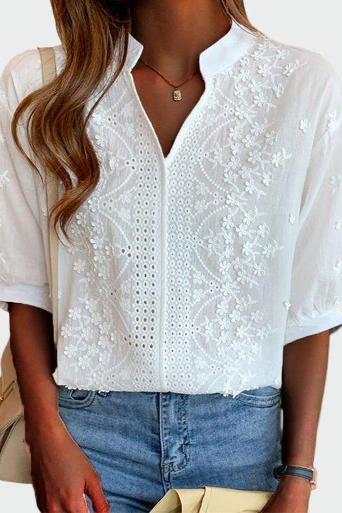 Signe | Romantisk bluse