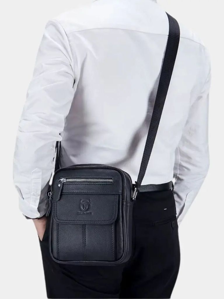 Simon™ | Læder Messenger-taske