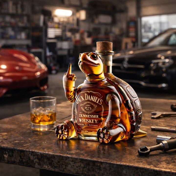 Whiskykarafel Jack Daniel's - Skildpaddeudgave