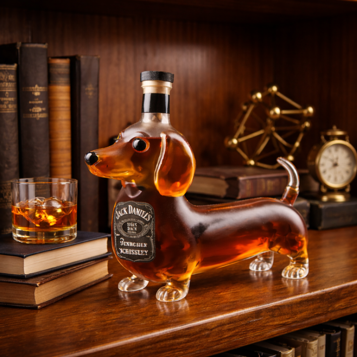 Whiskykarafel Jack Daniel's - Dachshund Edition