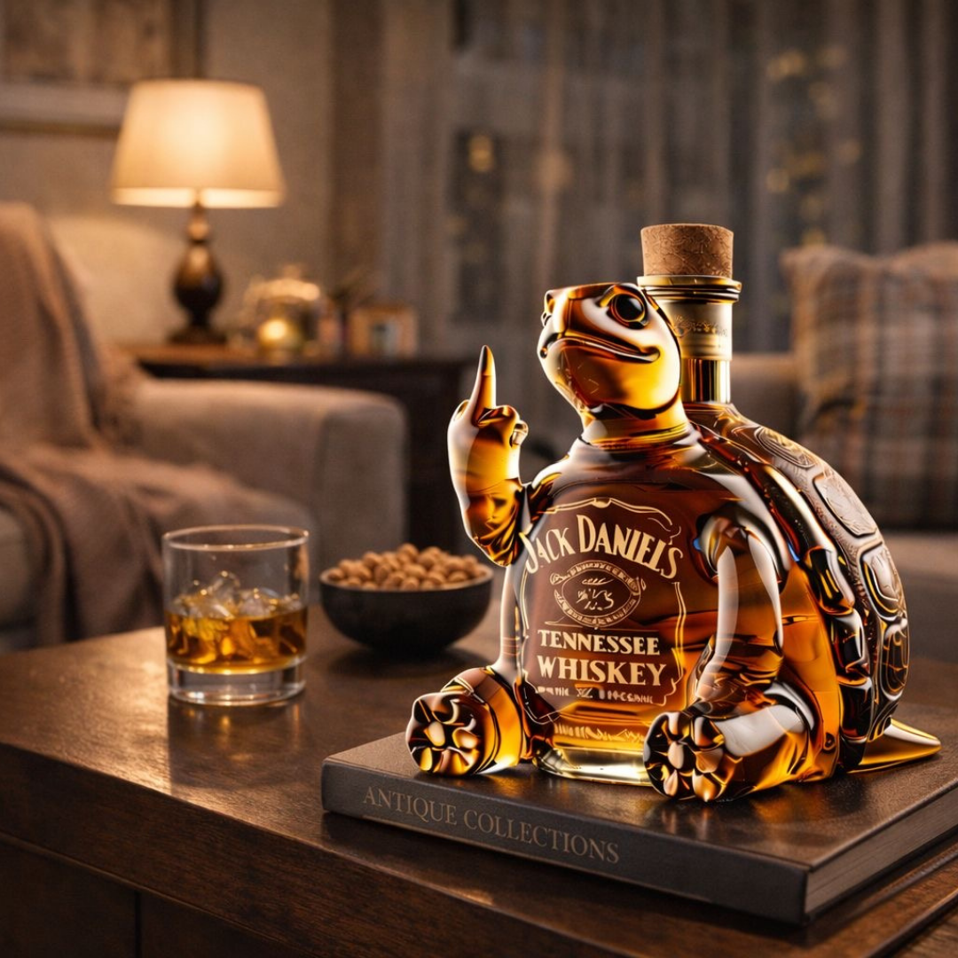 Whiskykarafel Jack Daniel's - Skildpaddeudgave