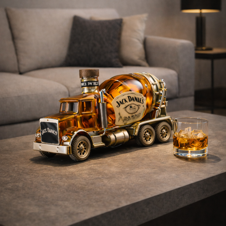 Jack Daniel's Whiskykarafel - Lastbiludgave