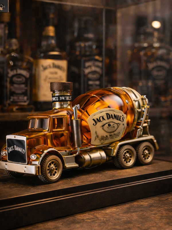 Jack Daniel's Whiskykarafel - Lastbiludgave