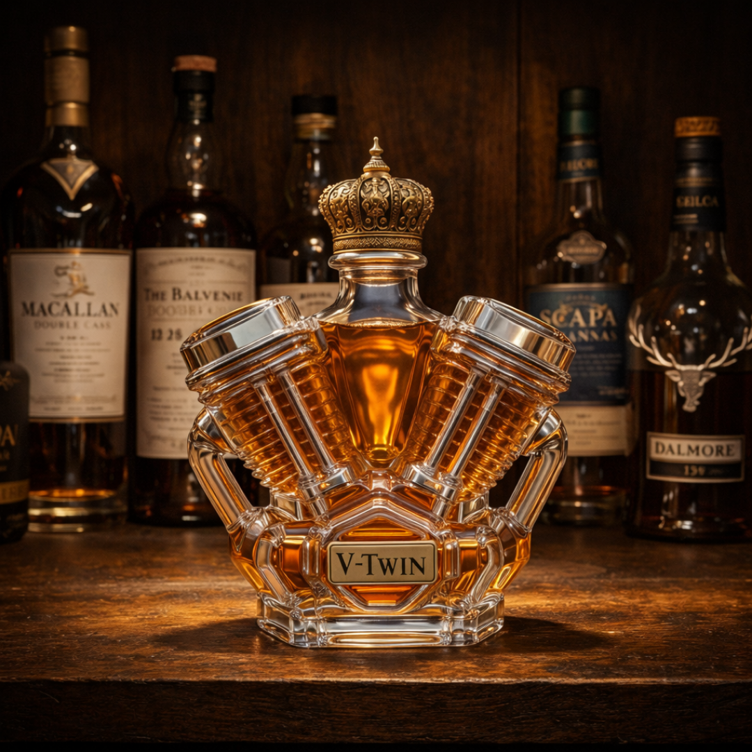 Whiskykarafel - V8 Udgave