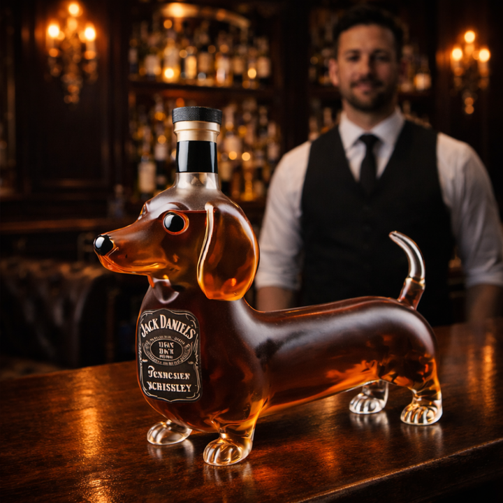 Whiskykarafel Jack Daniel's - Dachshund Edition