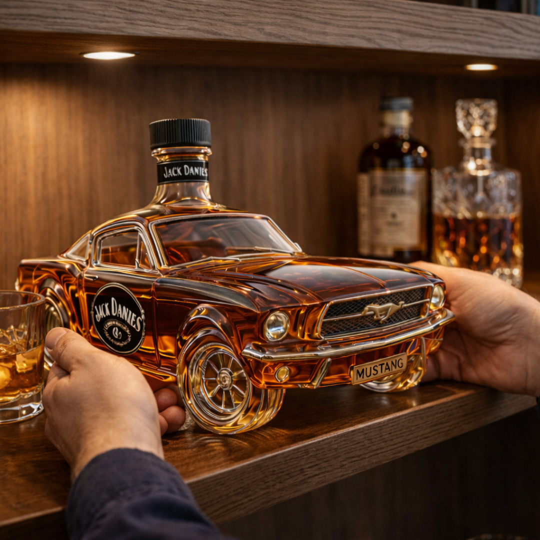 Whiskykarafel - Mustang Udgave