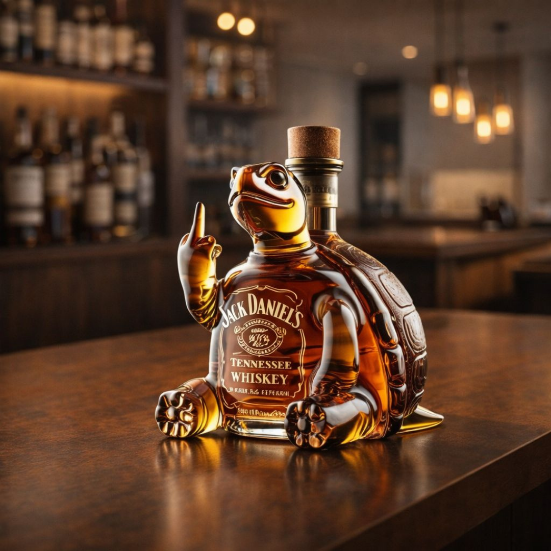 Whiskykarafel Jack Daniel's - Skildpaddeudgave