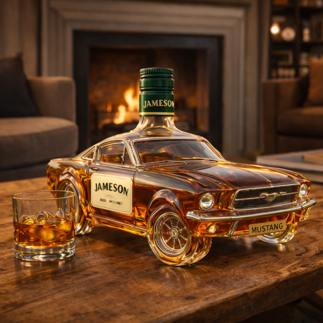 Whiskykarafel - Mustang Udgave