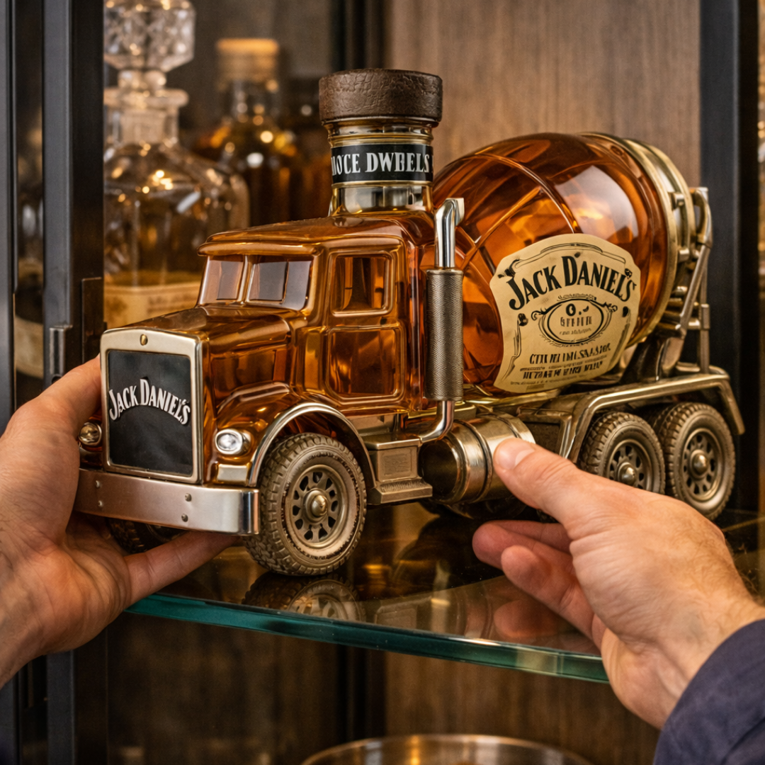 Jack Daniel's Whiskykarafel - Lastbiludgave