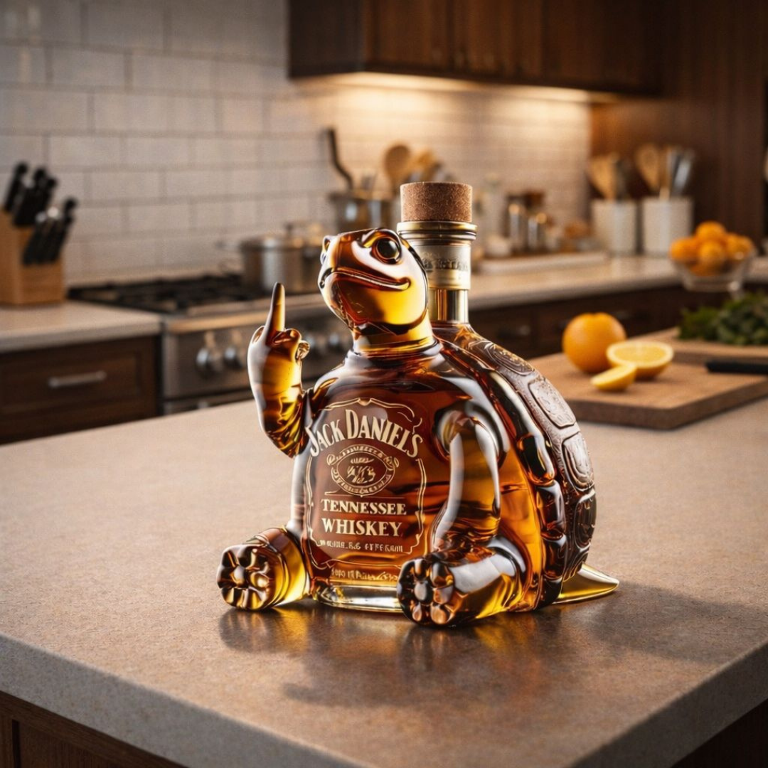 Whiskykarafel Jack Daniel's - Skildpaddeudgave