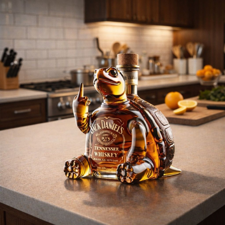 Whiskykarafel Jack Daniel's - Skildpaddeudgave