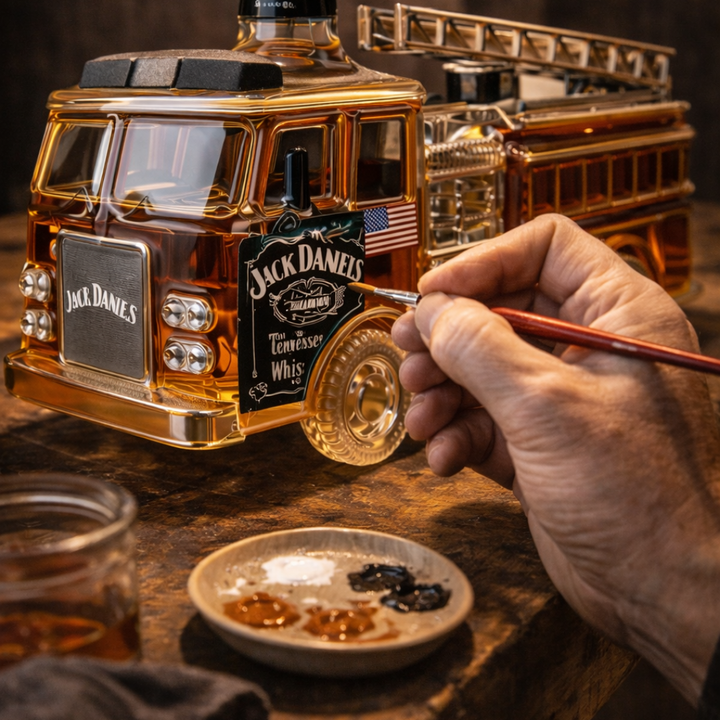 Jack Daniel's Whiskykarafel - Brandmænds udgave