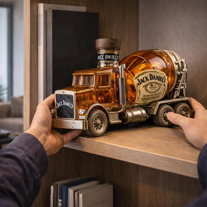 Jack Daniel's Whiskykarafel - Lastbiludgave