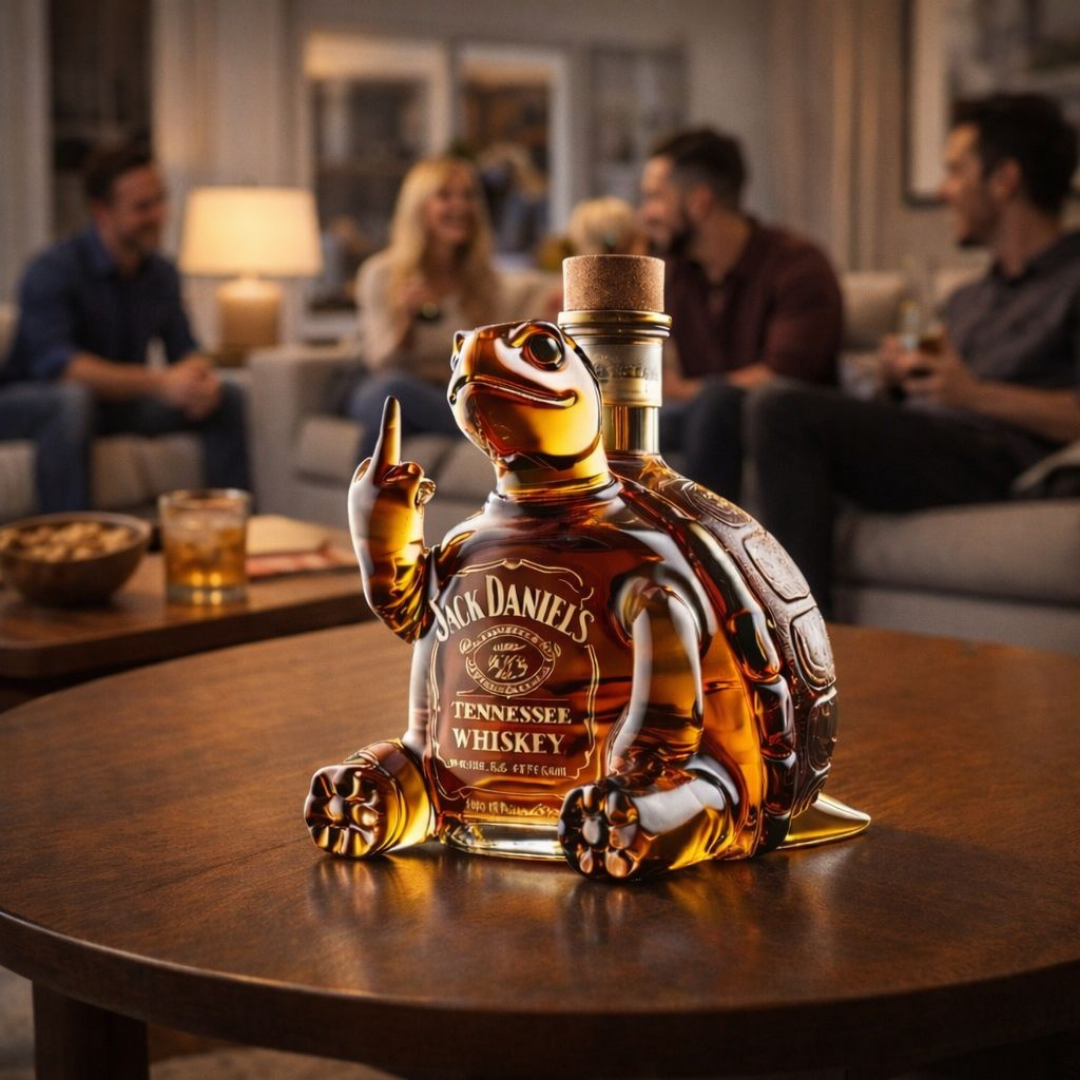 Whiskykarafel Jack Daniel's - Skildpaddeudgave