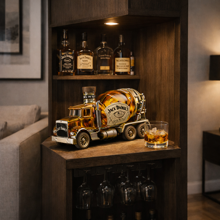 Jack Daniel's Whiskykarafel - Lastbiludgave