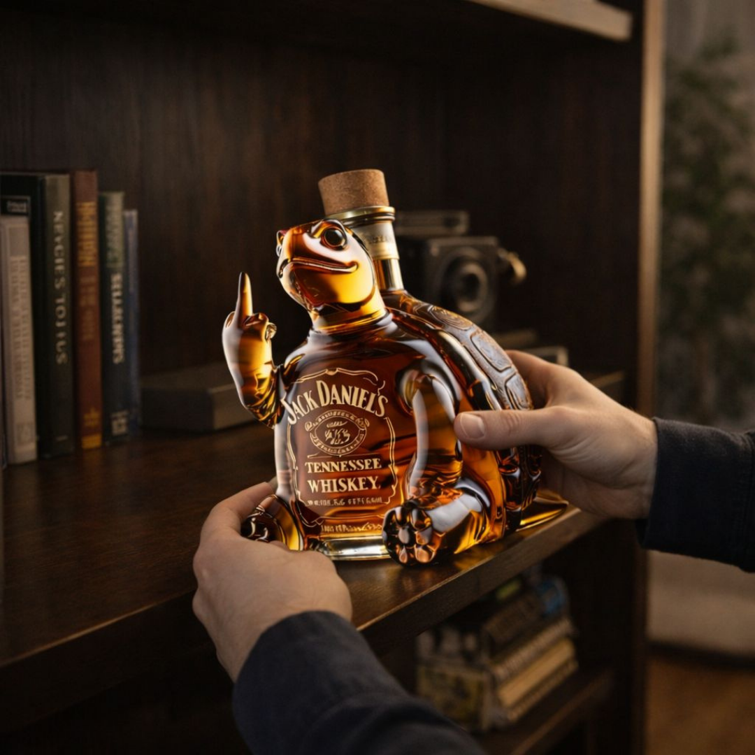 Whiskykarafel Jack Daniel's - Skildpaddeudgave