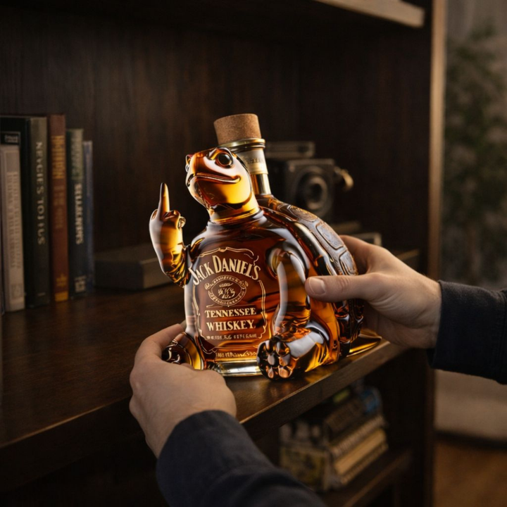 Whiskykarafel Jack Daniel's - Skildpaddeudgave