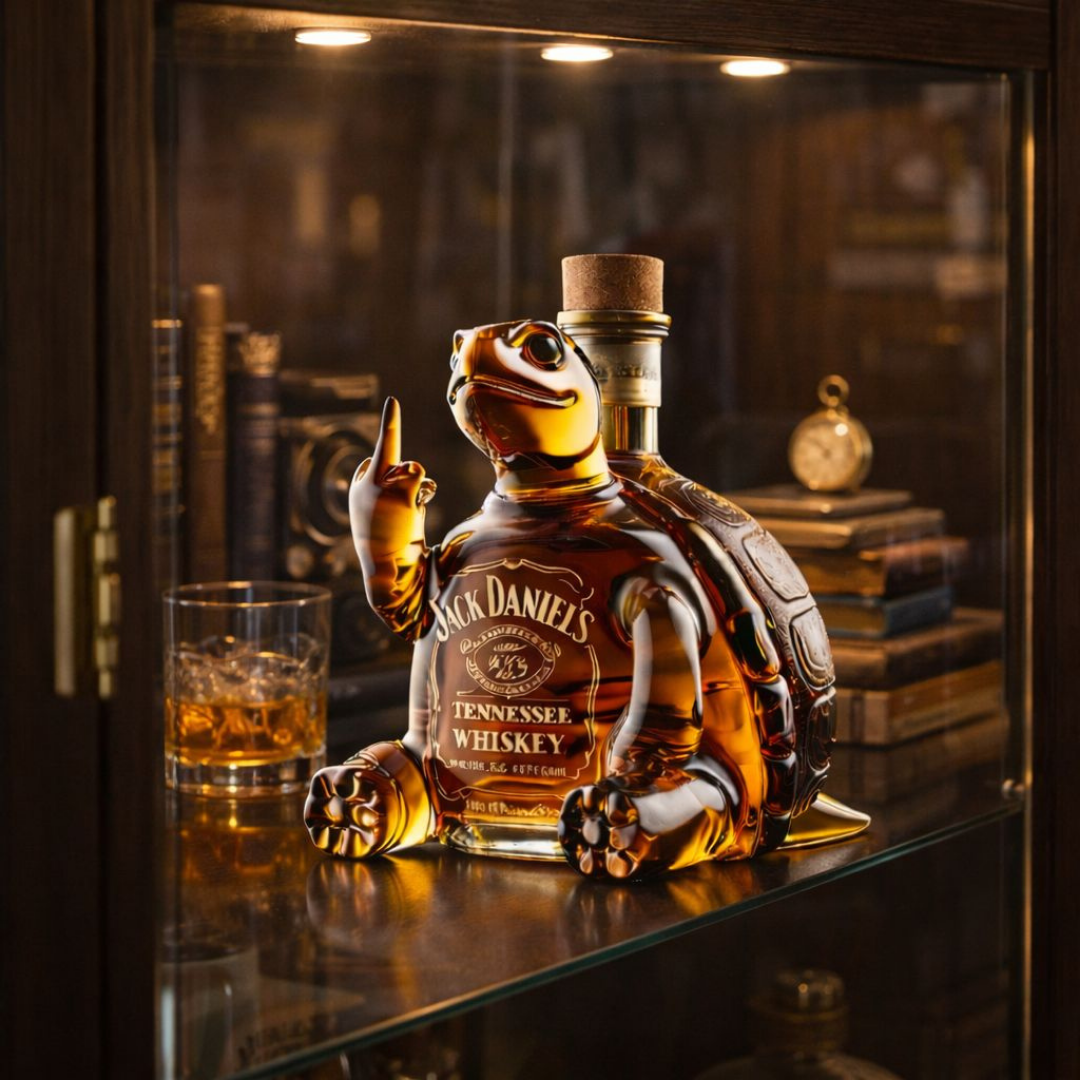 Whiskykarafel Jack Daniel's - Skildpaddeudgave