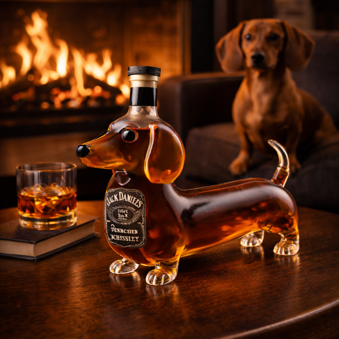 Whiskykarafel Jack Daniel's - Dachshund Edition