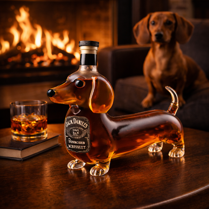 Whiskykarafel Jack Daniel's - Dachshund Edition