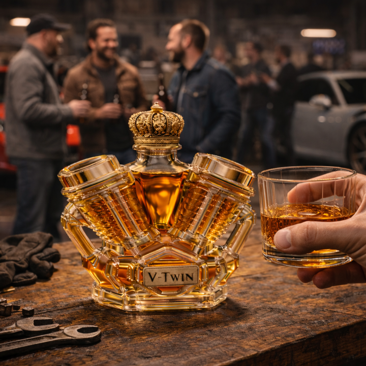 Whiskykarafel - V8 Udgave