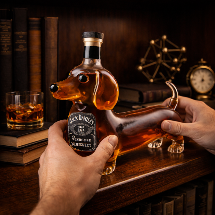 Whiskykarafel Jack Daniel's - Dachshund Edition