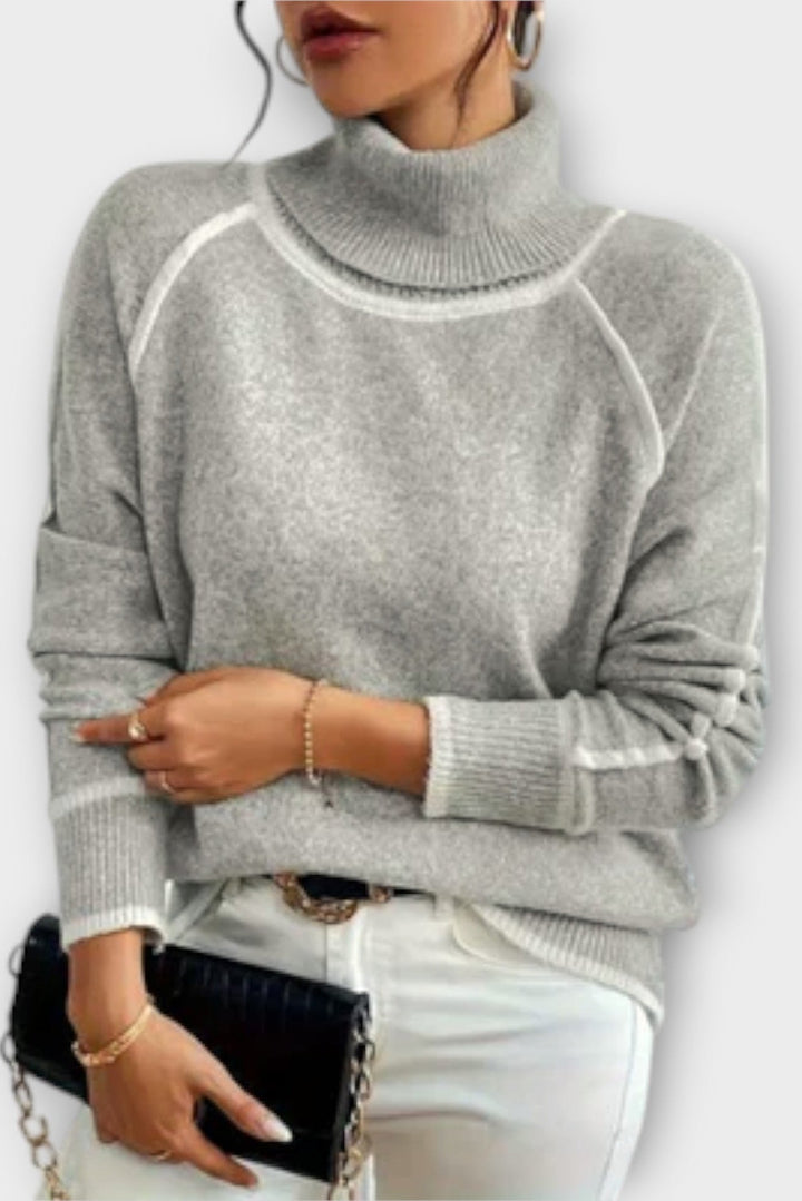 Sofia | Højhalset sweater