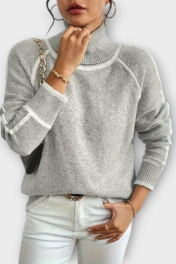 Sofia | Højhalset sweater