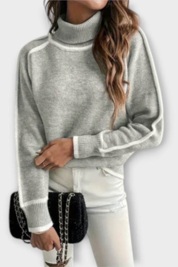 Sofia | Højhalset sweater