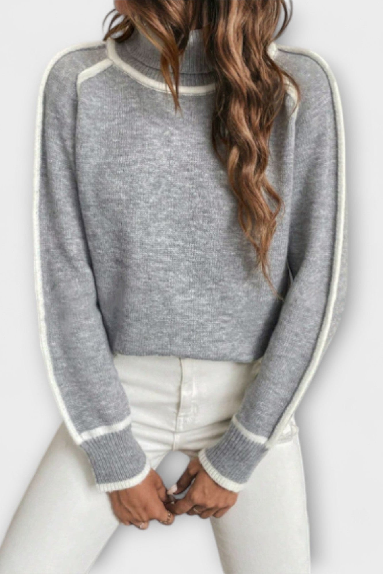 Sofia | Højhalset sweater