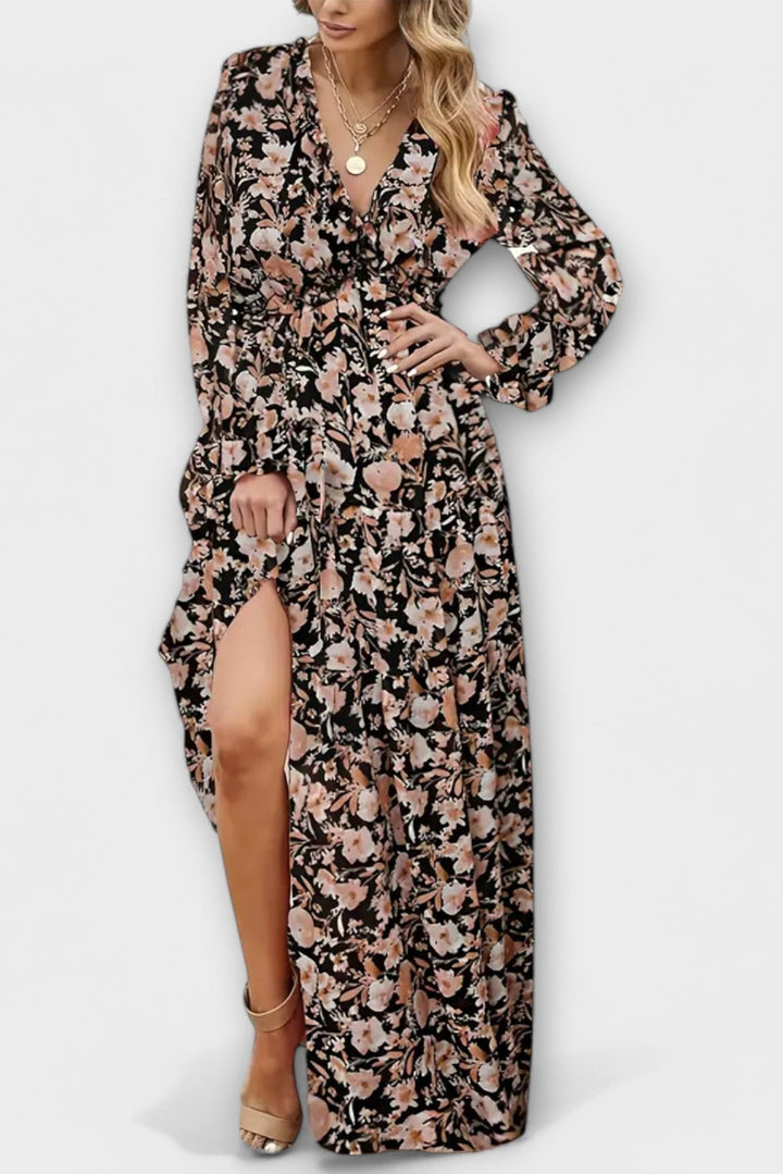 Sofia | Maxikjole med blomster